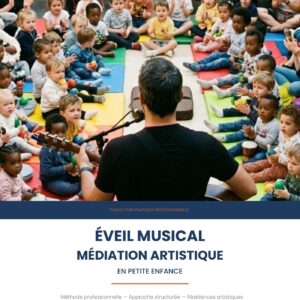 Couverture du livre Eveil Musical & Mediation Artistique - Jonathan Hudson - Zikatane